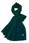 The Crown Diamond Weave Pure Cashmere Shawl